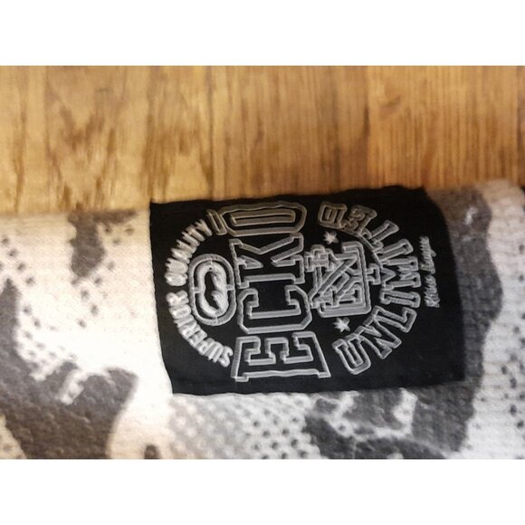 Ecko Unltd Mens Fleece Lined Camo Full Zip Size 5XL Hooded Jacket Gray Pockets - Picture 5 of 11